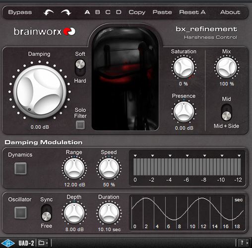 UAD BX - REFINEMENT BRAINWORX PLUG - IN